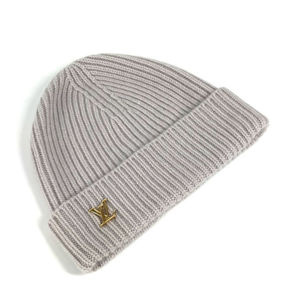 LOUIS VUITTON Knit hat cashmere gray Beanie LV Spark unisex(Unisex)