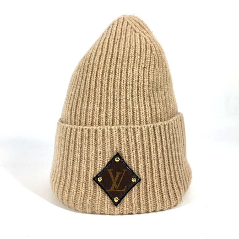 Luxury Women's Handbag | LOUIS VUITTON Knit hat wool beige Bone LV Beanie unisex(Unisex)
