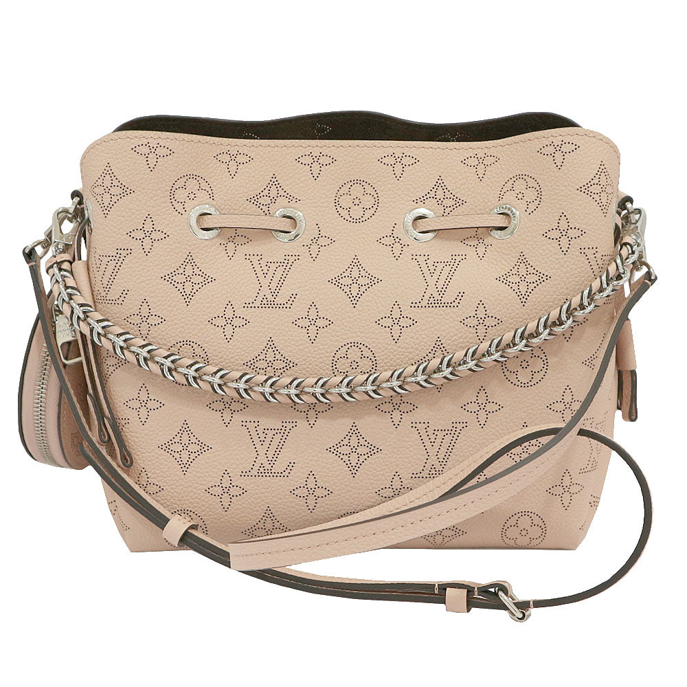 LOUIS VUITTON Louis Vuitton Shoulder Bag Bella M57068/ Monogram Machina Magnolia Pink Color Silver Women External Handmade Bag Box