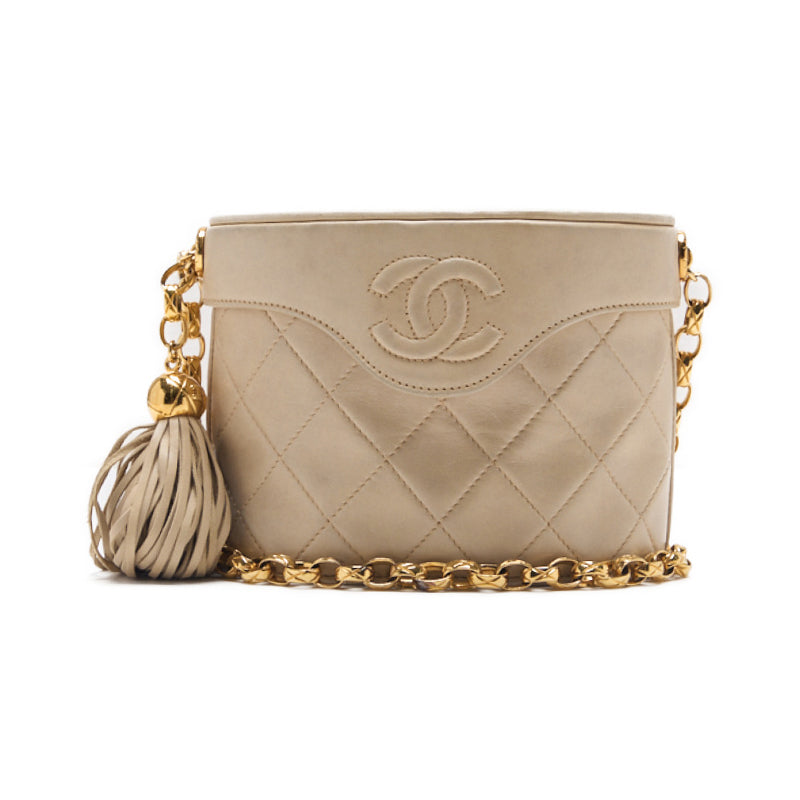 CHANEL CHANEL Matrasse Coco Visitor Chain Shoulder Fringes Beige (Gen Gold ) Shoulder Bag Mini Shoulder Bag Bag Hybrid ?French Ship? Himalan Bookstore Online