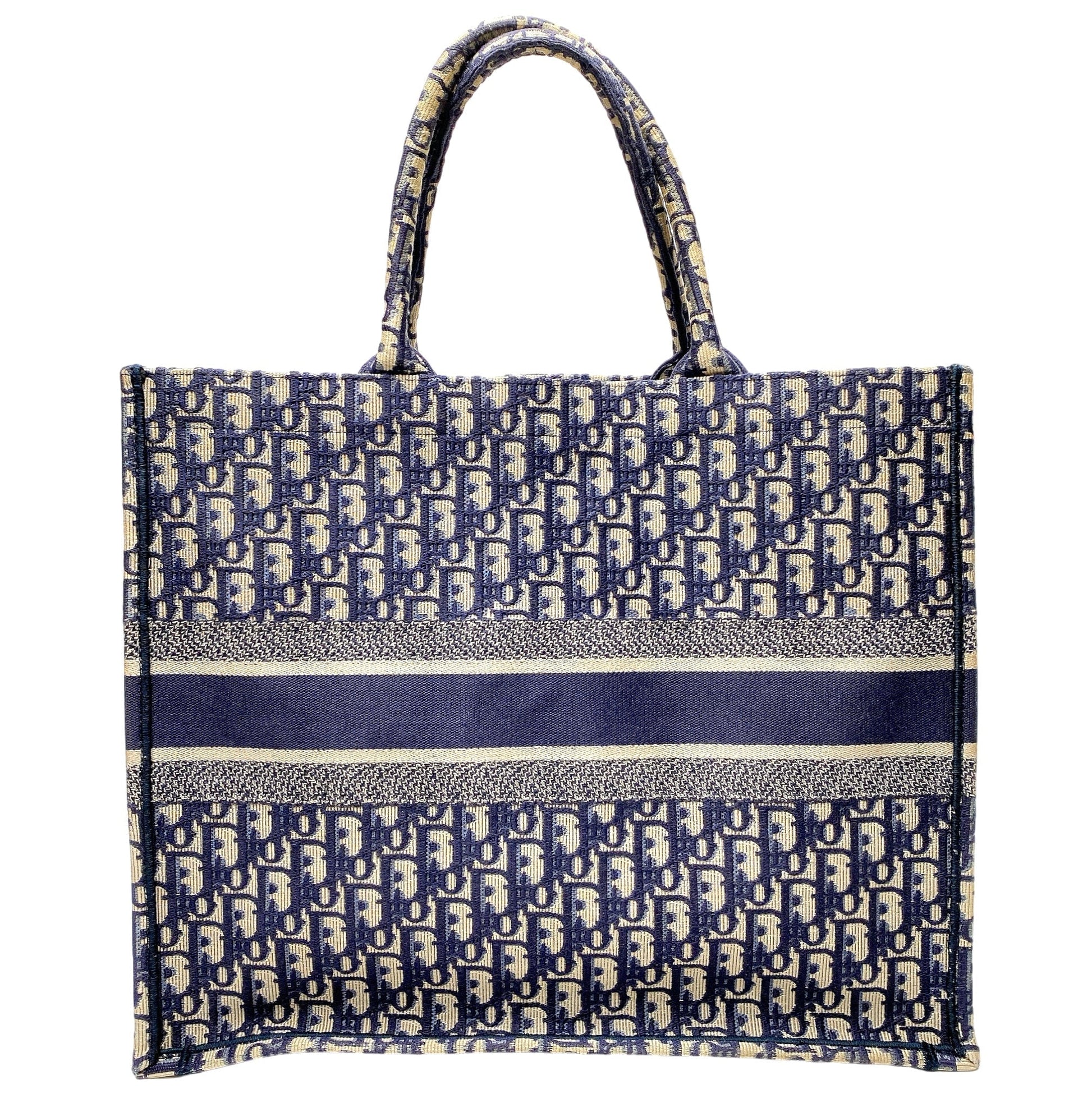 Dior Lou Book Tote Canvas Tote