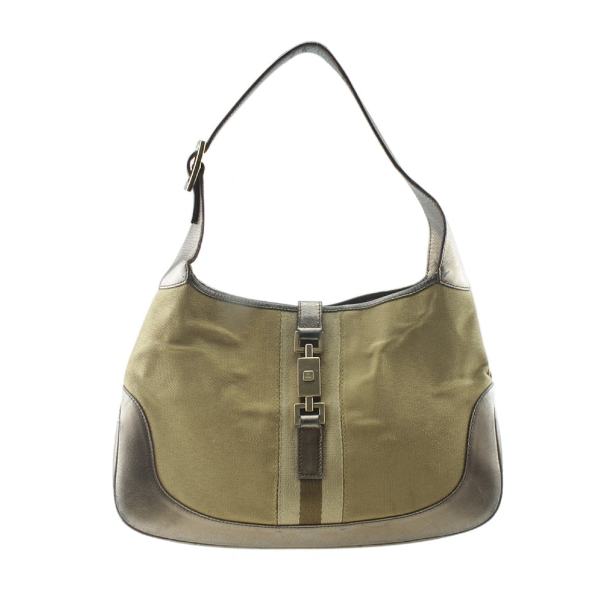 Gucci jackie brown cloth handbag