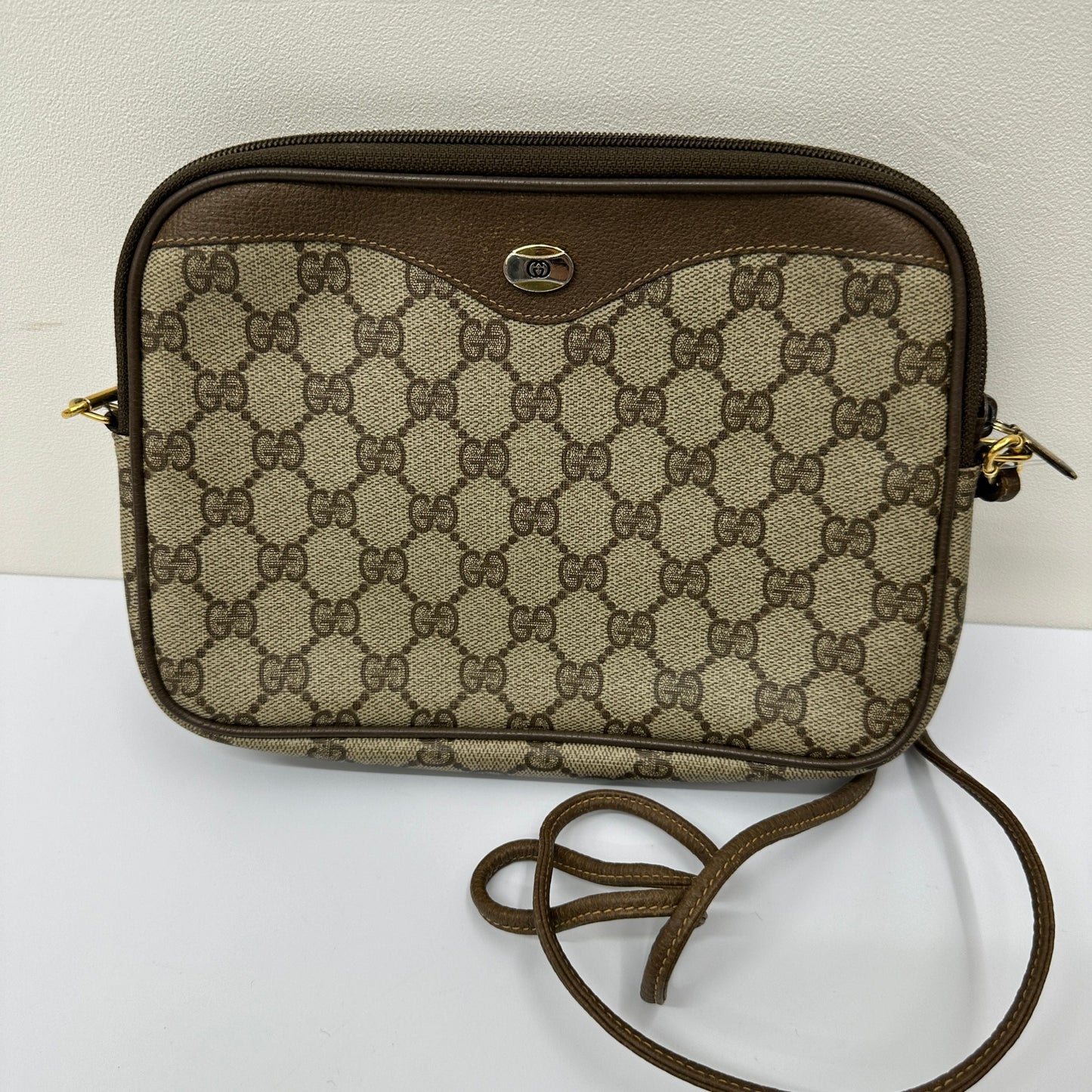 Gucci Shoulder Bag GG Purse Authentic gu9916sm