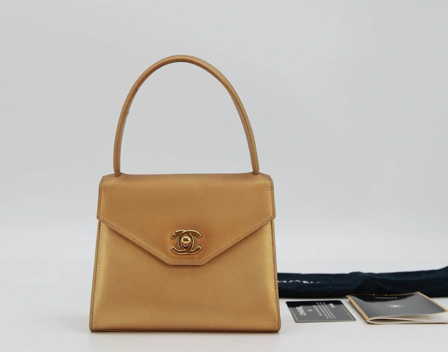 Chanel Gold Mini Kelly