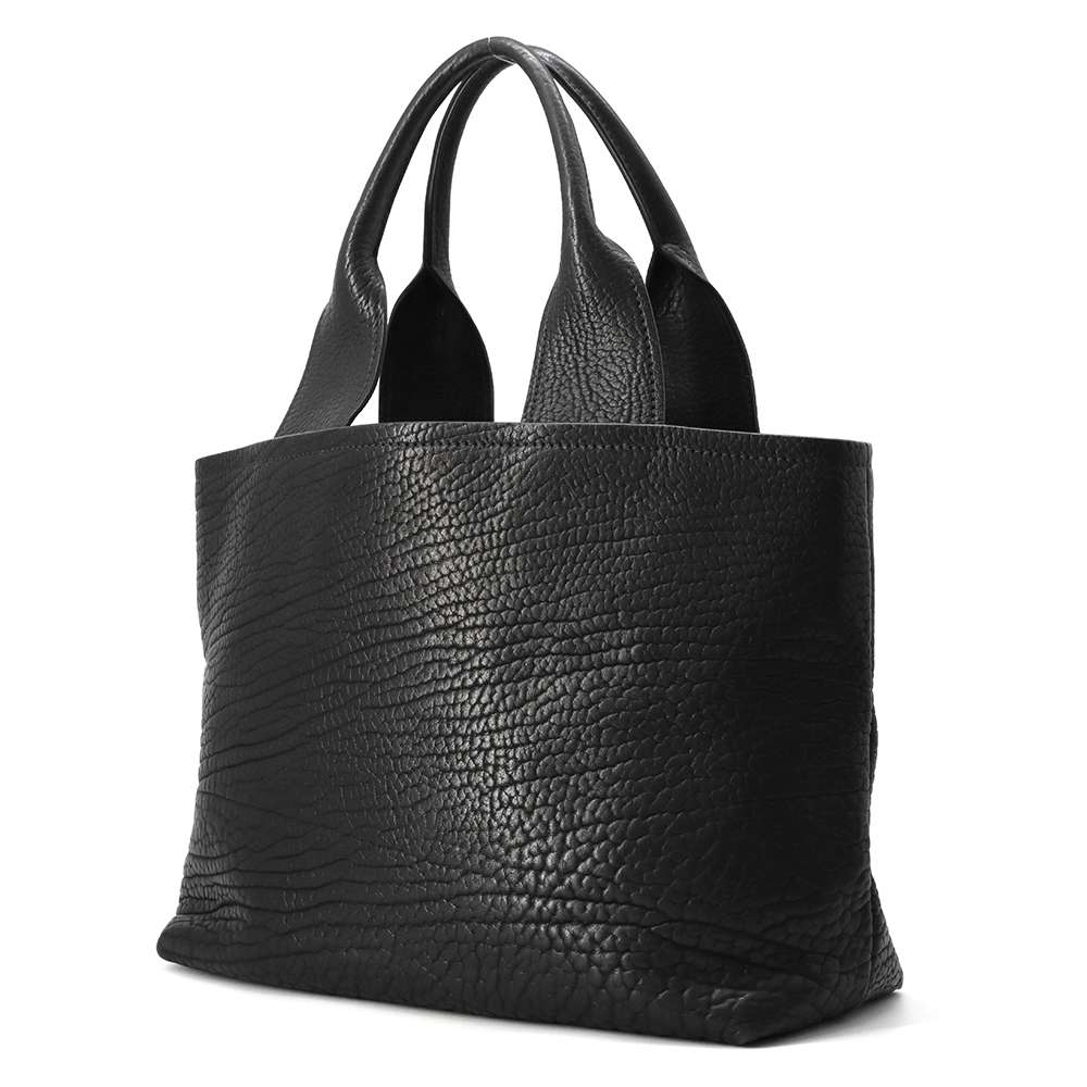 PRADA Tote Bag Black Leather