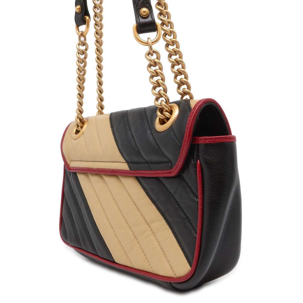 Gucci Chain Leather Shoulder Bag