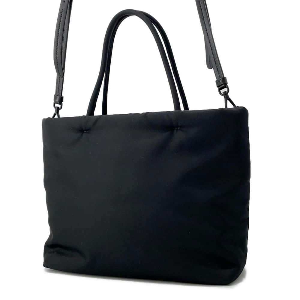 PRADA 2way Tote Bag Black Nylon