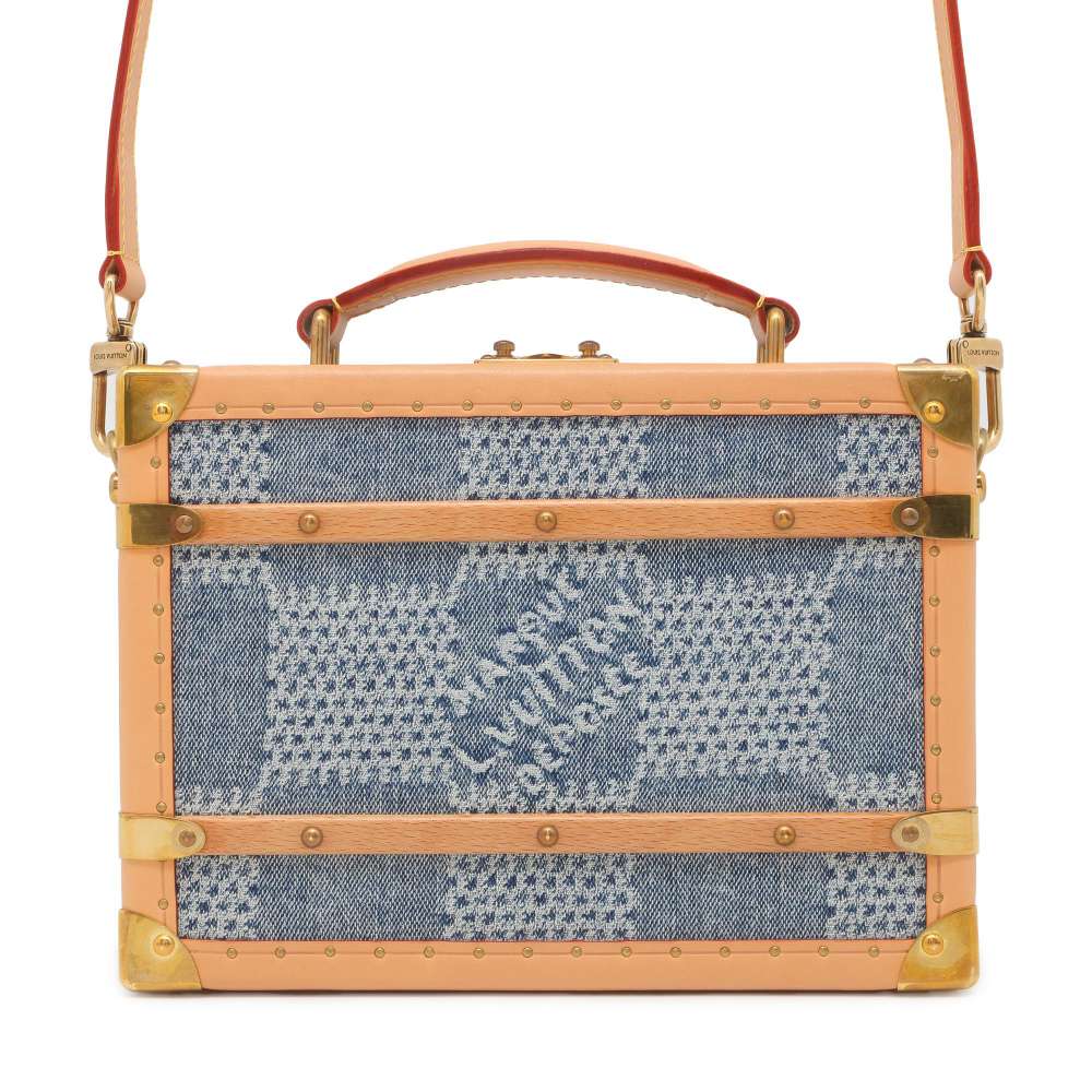 LOUIS VUITTON Handle/Trunk BeigeN40626 Damier?Denim