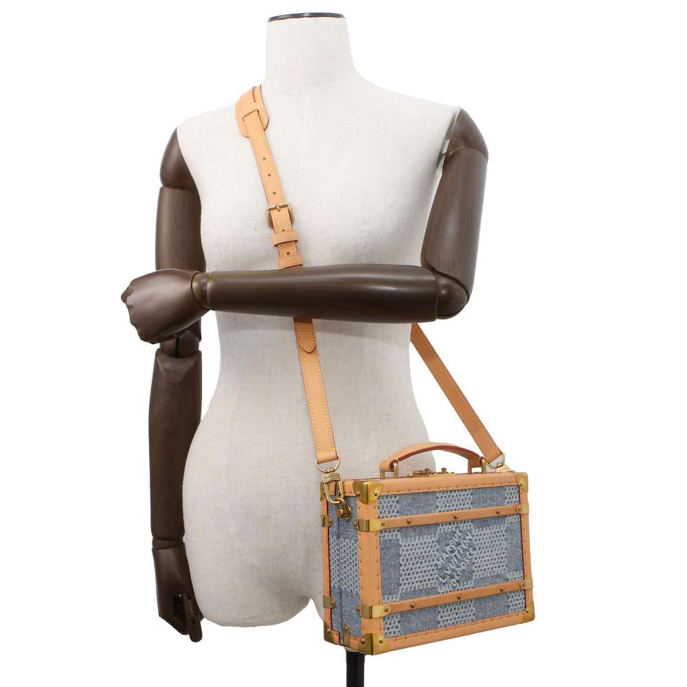 LOUIS VUITTON Handle/Trunk BeigeN40626 Damier?Denim