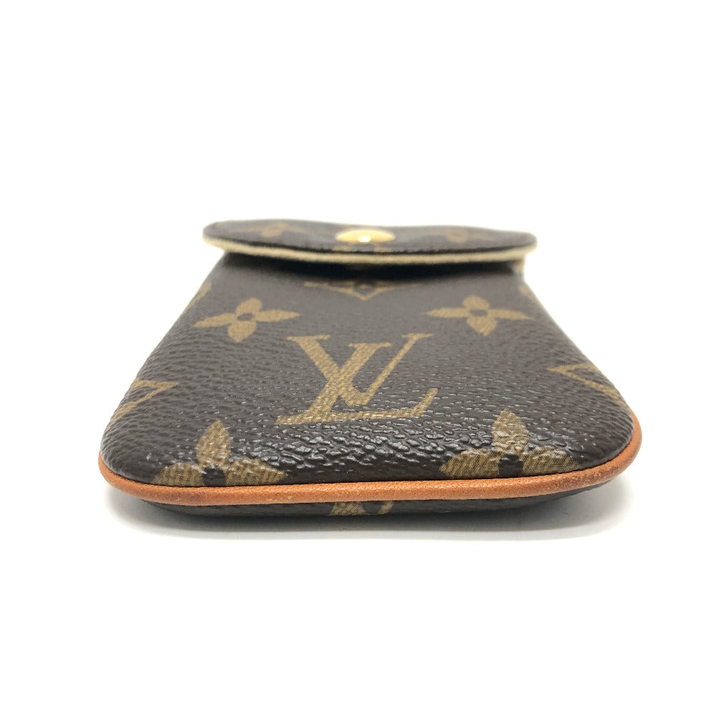 LOUIS VUITTON Mobile case Monogram canvas Brown Etui Telefonne MM Women(Unisex)