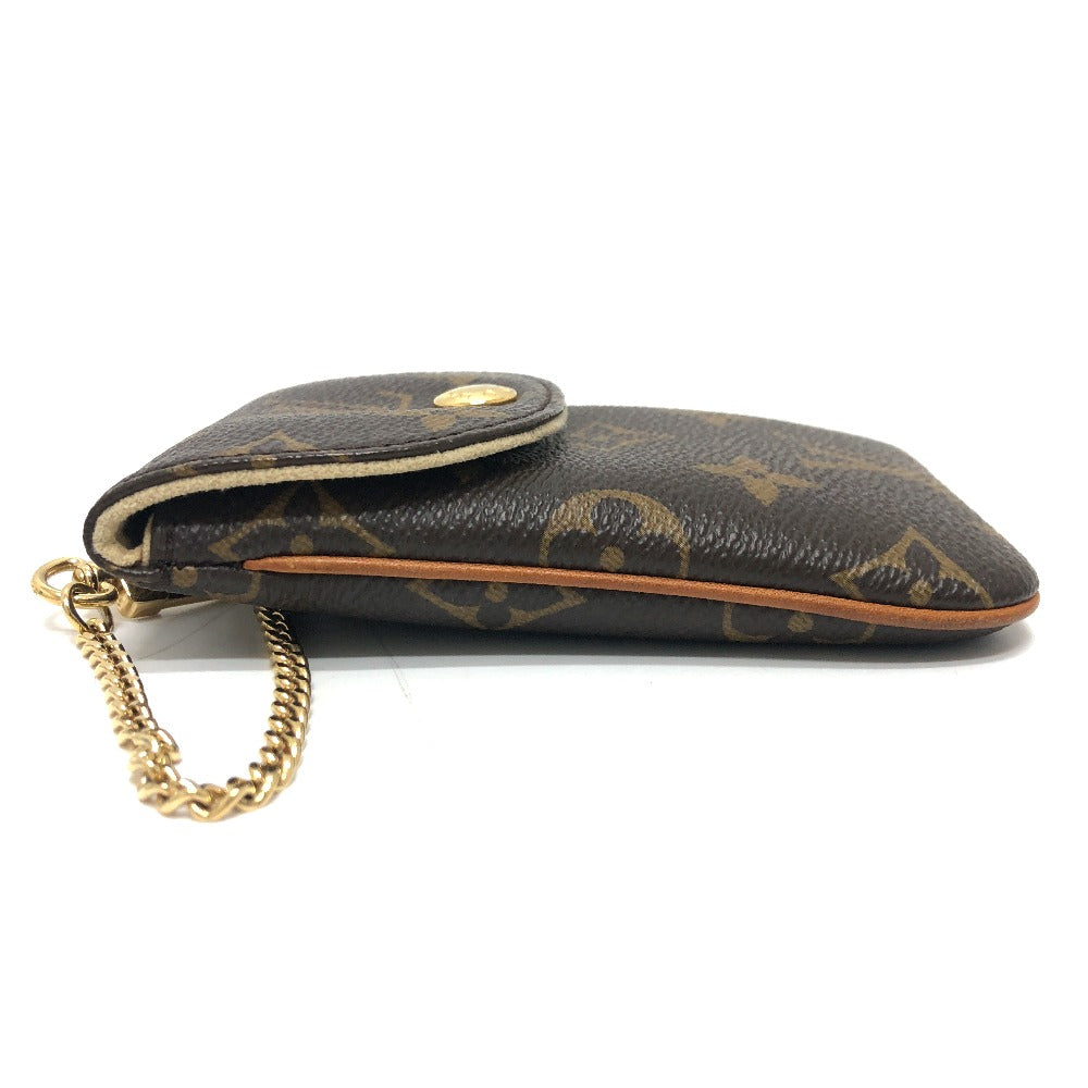 LOUIS VUITTON Mobile case Monogram canvas Brown Etui Telefonne MM Women(Unisex)