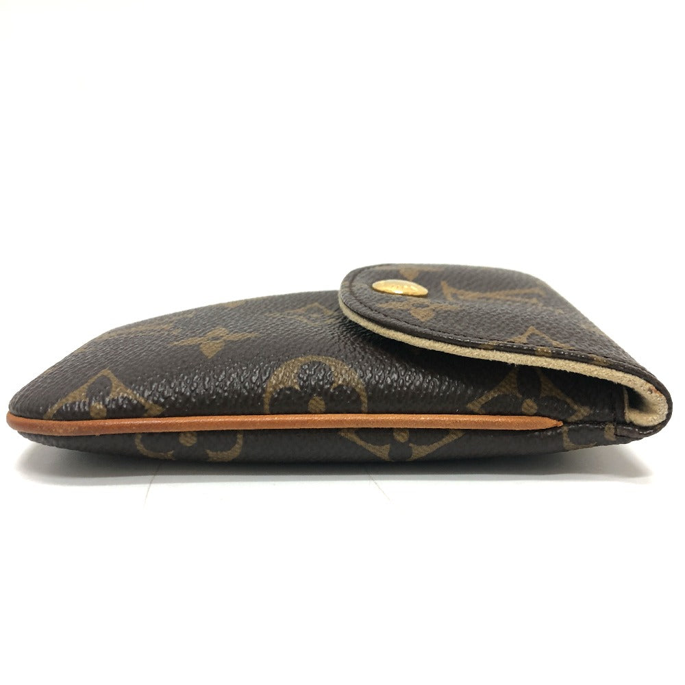 LOUIS VUITTON Mobile case Monogram canvas Brown Etui Telefonne MM Women(Unisex)