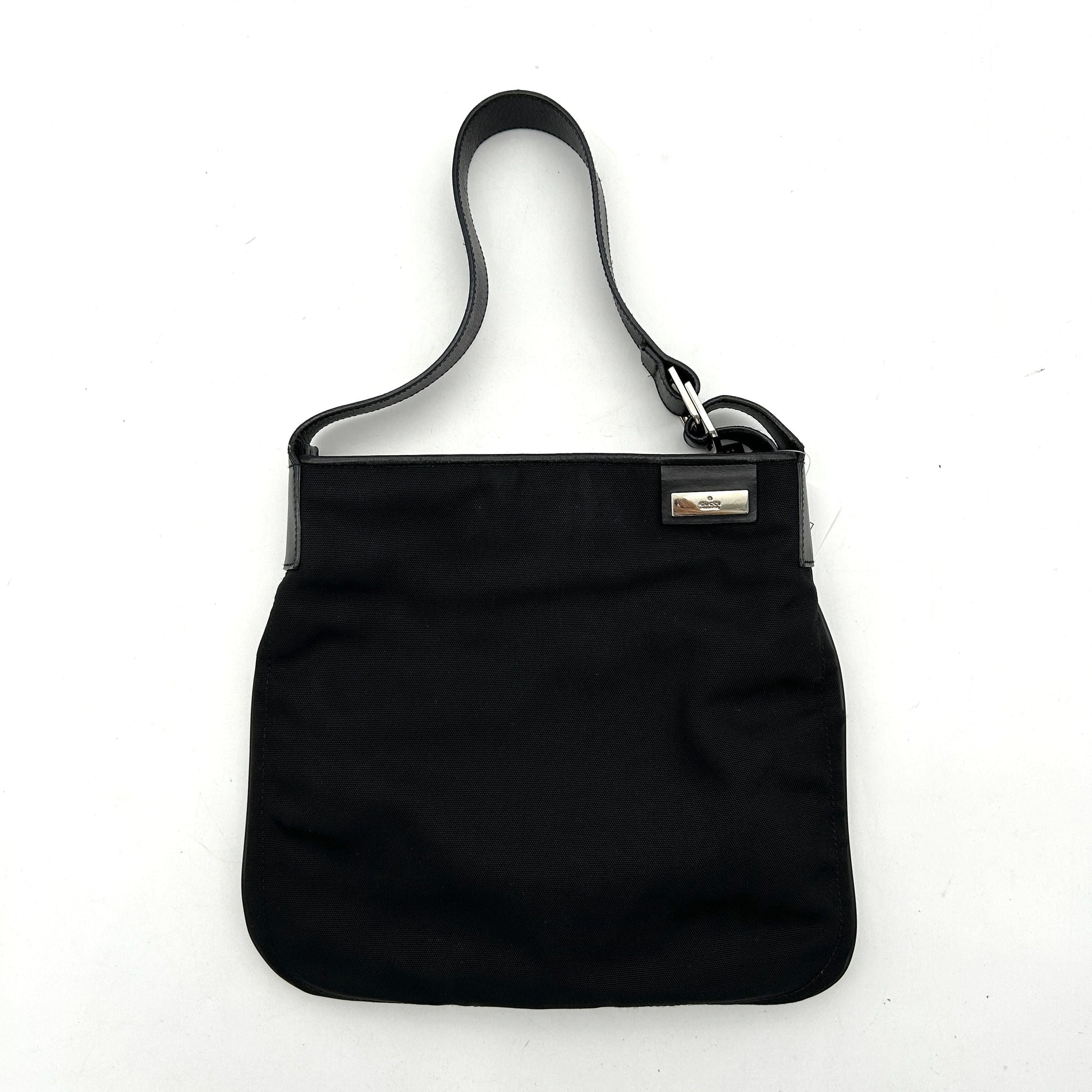 Gucci Nylon Shoulder Bag - Black Shoulder Bags, Handbags gu3308cc