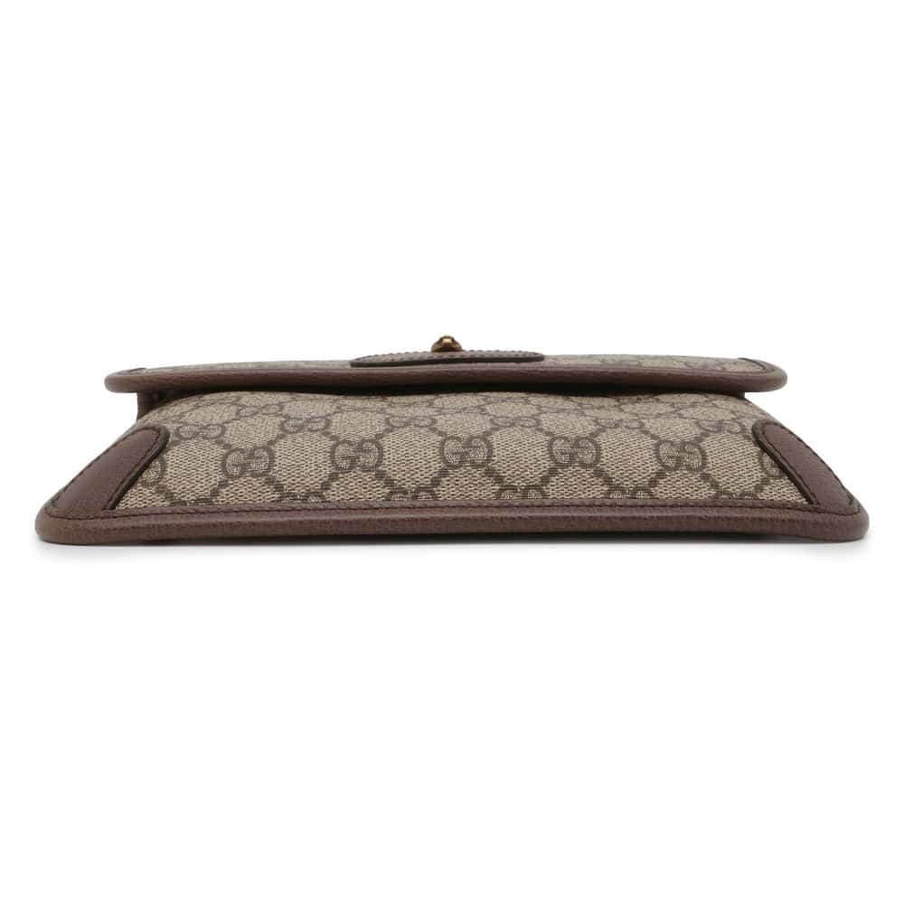 GUCCI Neo GG Supreme Belt Bag Beige 493930 PVC Leather