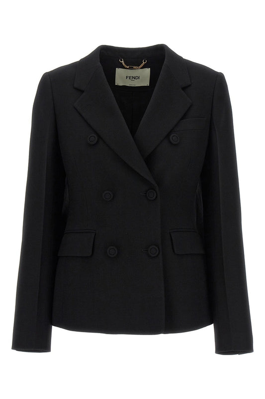 Fendi Women Double-Breasted Blazer