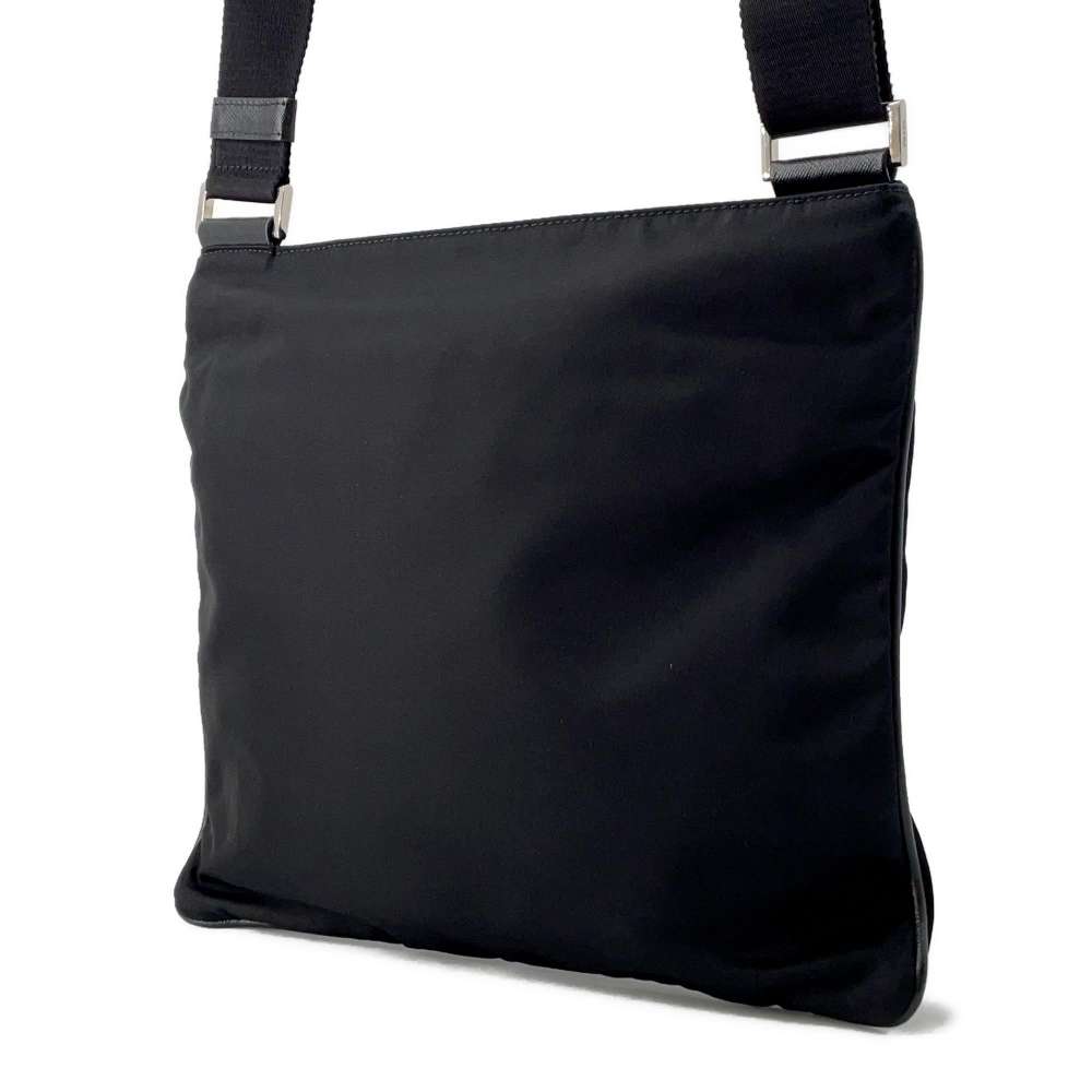 PRADA Shoulder Bag Black Nylon