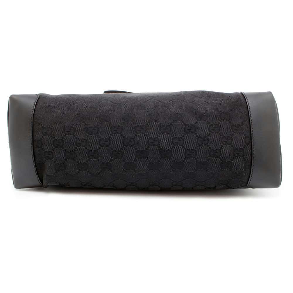 Gucci Leather Canvas Tote