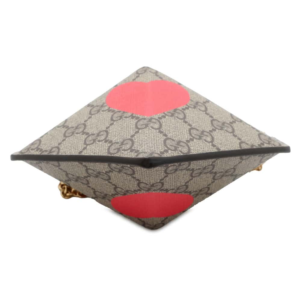 Gucci Chain Canvas Shoulder Bag