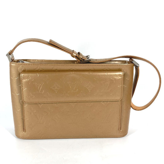 LOUIS VUITTON Shoulder Bag Monogram mat leather gold Monogram mat Alston Women