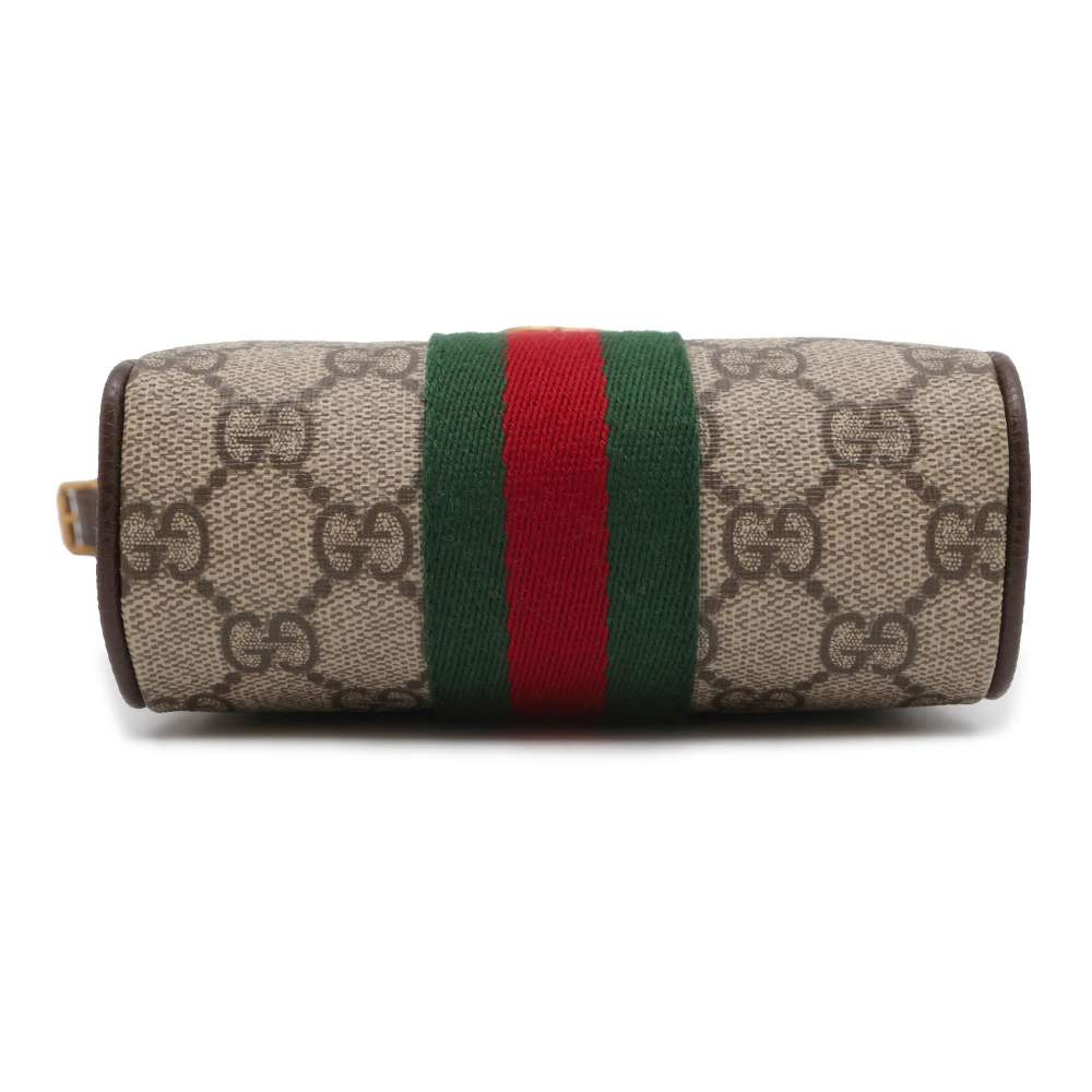 Gucci Leather Canvas Shoulder Bag