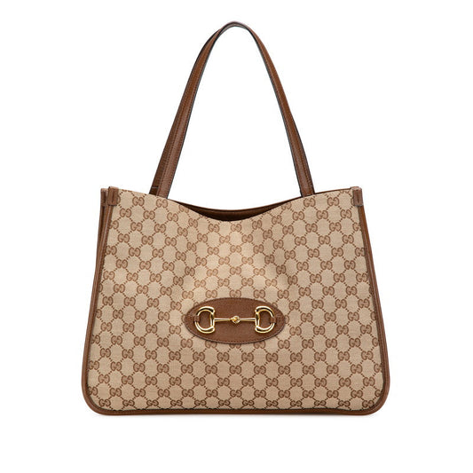 Gucci Horsebit 1955 GG Canvas Tote Bag