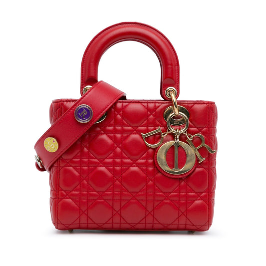 Dior Lady Dior Quilted Leather Shoulder Bag