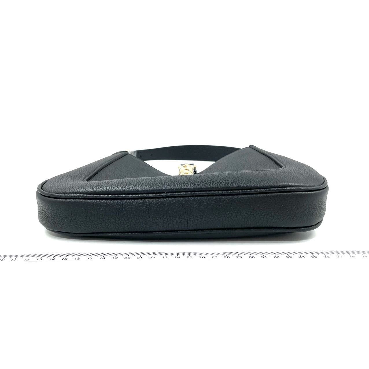 Gucci Jackie 1961 Black Pebbled Leather Bag Small