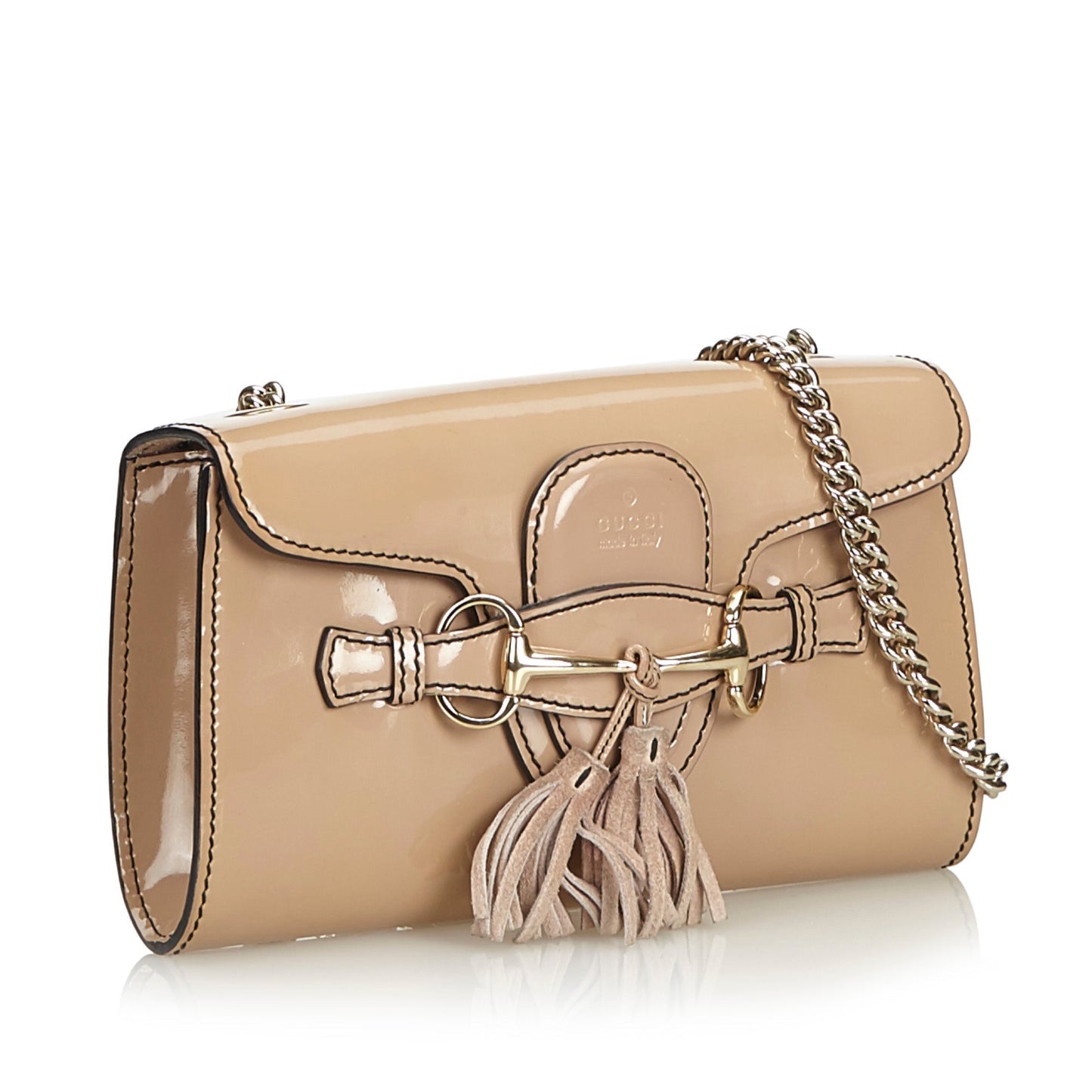 Gucci Emily Small Patent Leather Bag