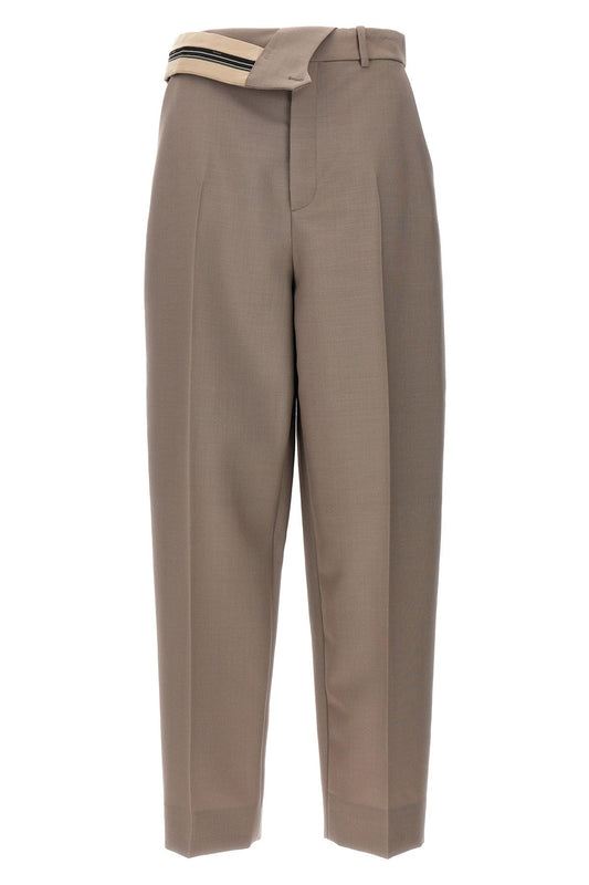 Fendi Women Carrot Fit Pants