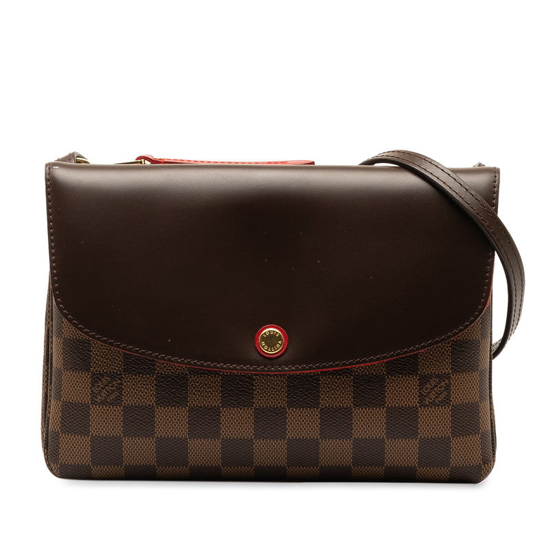 Louis Vuitton Damiet Twice N48259 Eveen Red PVC Leather Louis Vuitton
