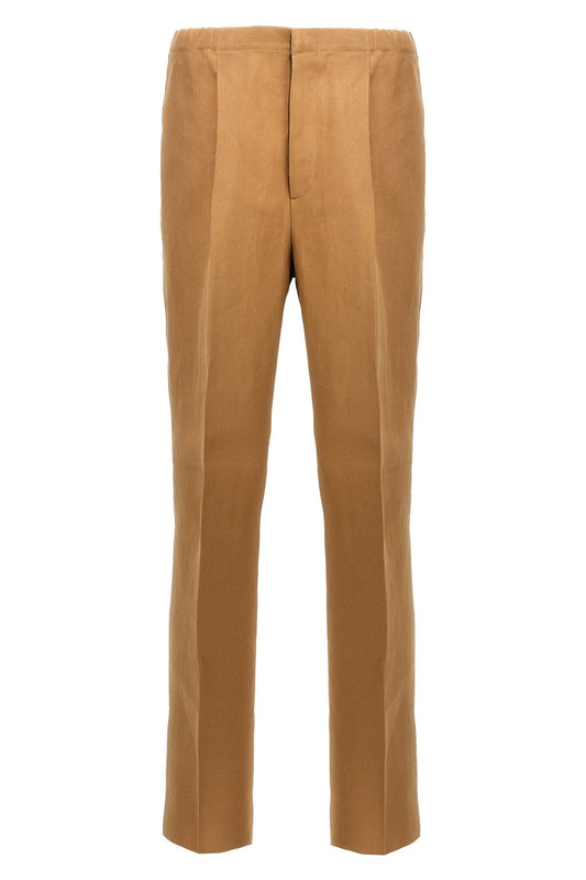 Fendi Men Paper Canvas Pants