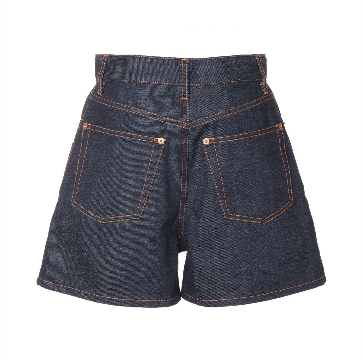 Louis Vuitton 23AW Cotton Denim Pants 36 Navy Monogram Shoes RW232W