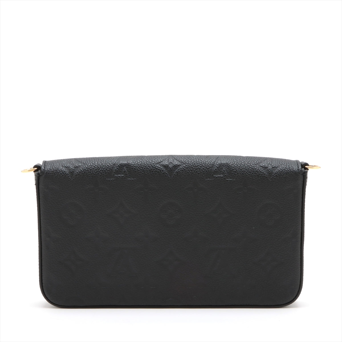 Louis Vuitton Noir Monogram Empreinte Leather Felicie Pochette [Clearance Sale]