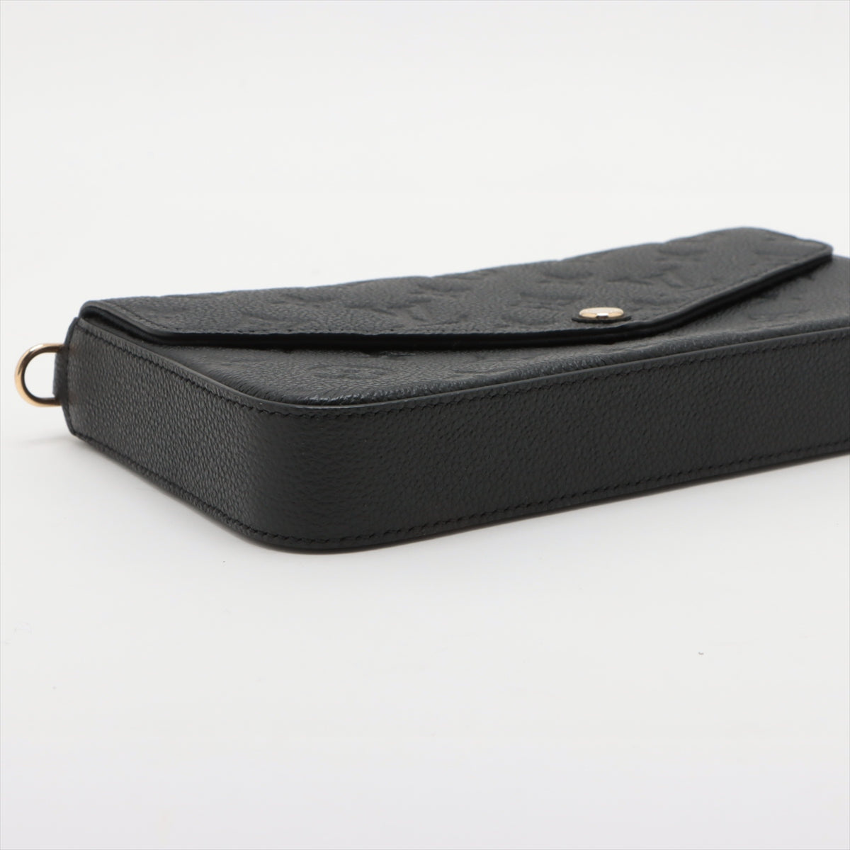 Louis Vuitton Noir Monogram Empreinte Leather Felicie Pochette [Clearance Sale]