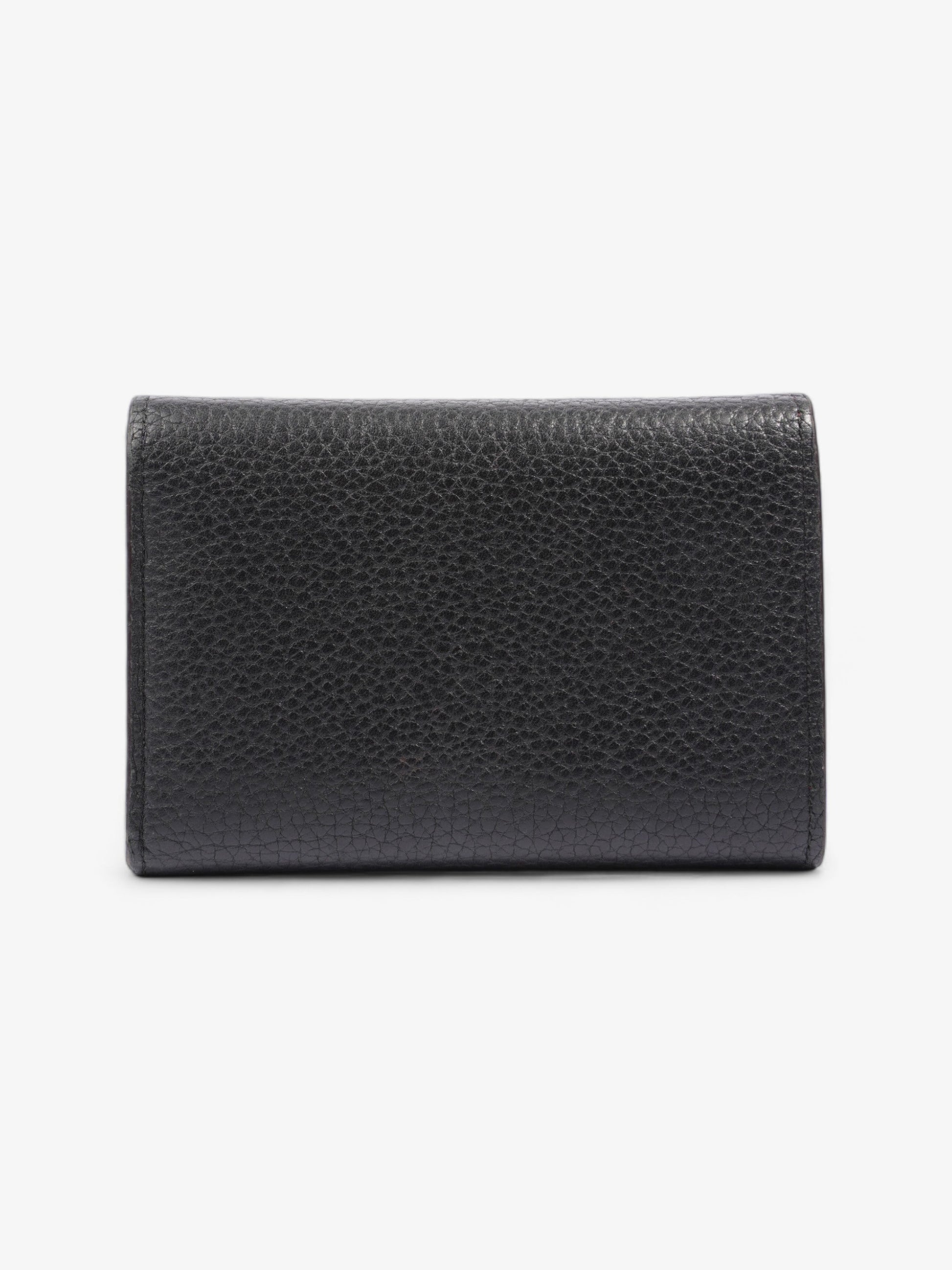 Louis Vuitton Capucines Compact Wallet Black Leather