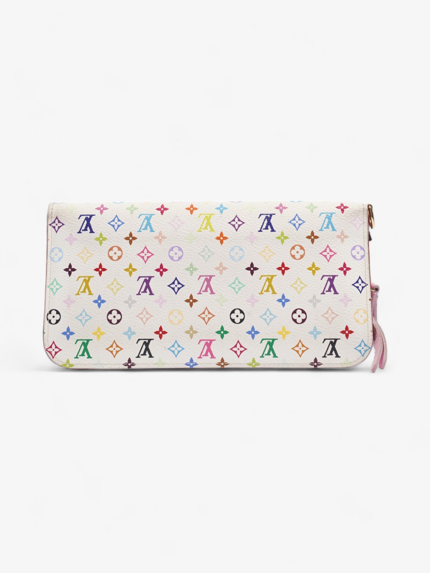 Louis Vuitton Double Zip Wallet Multicoloured Monogram Coated Canvas
