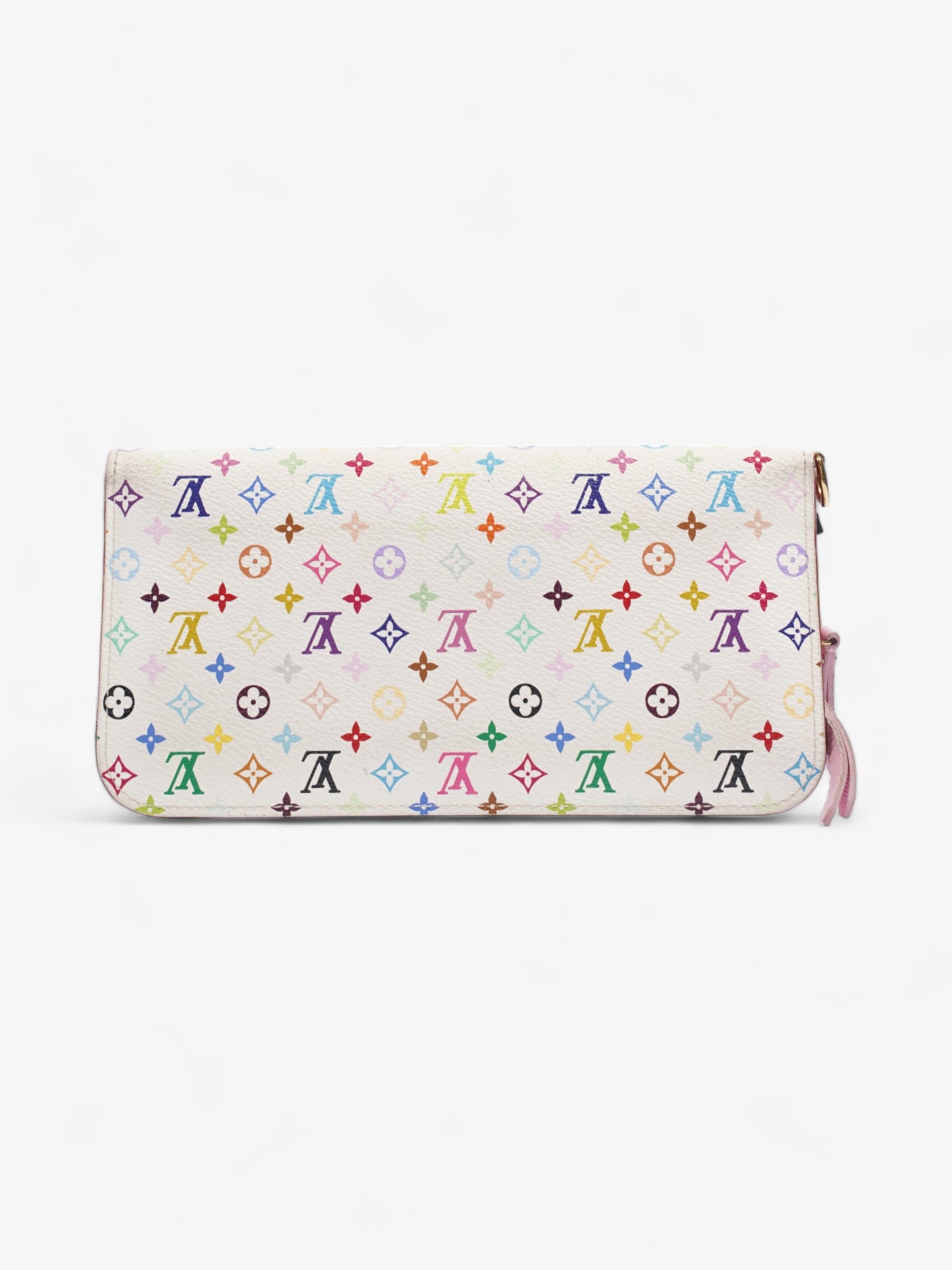 Louis Vuitton Double Zip Wallet Multicoloured Monogram Coated Canvas