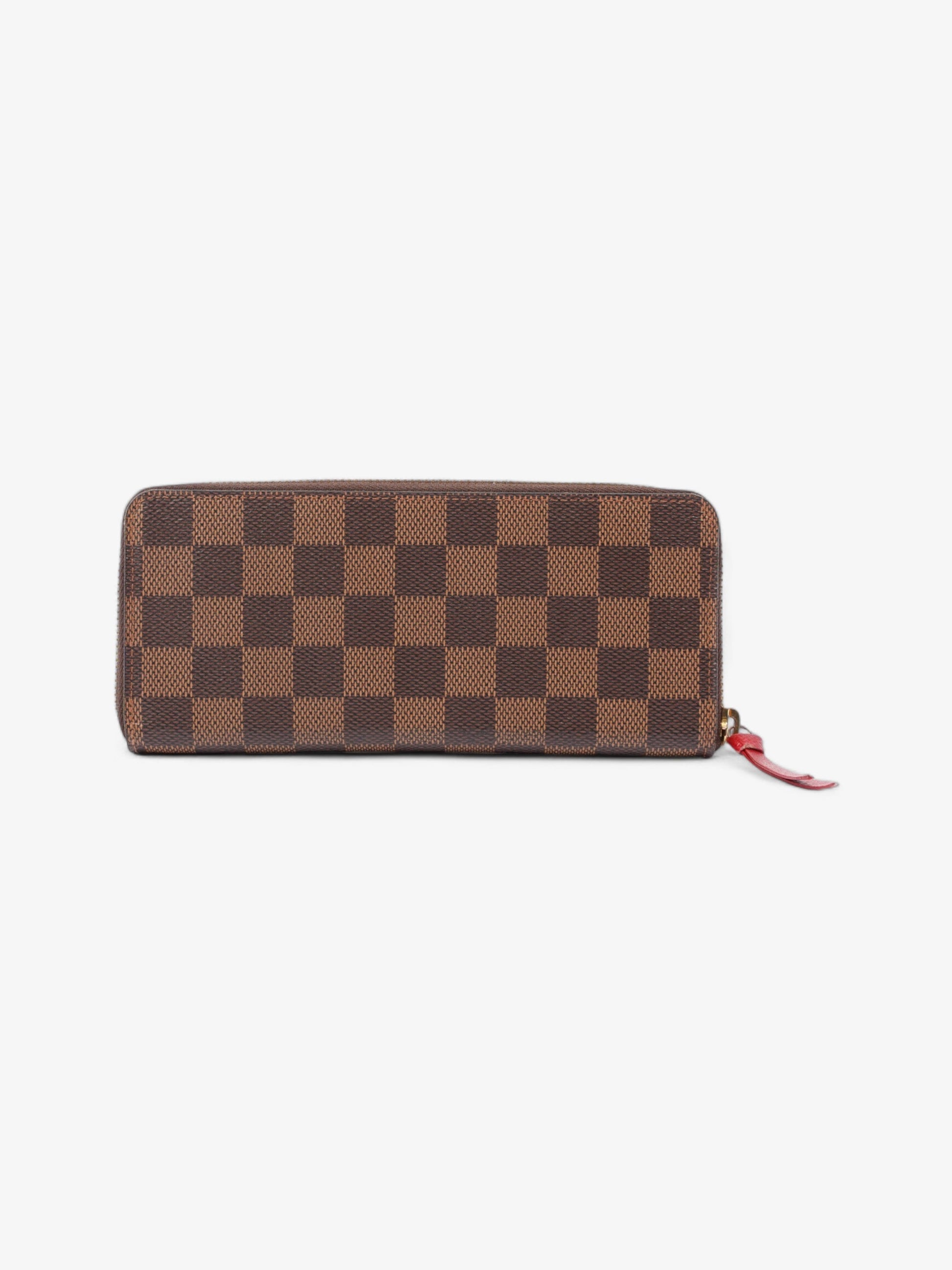 Louis Vuitton Clemence Wallet Monogram / Red Coated Canvas