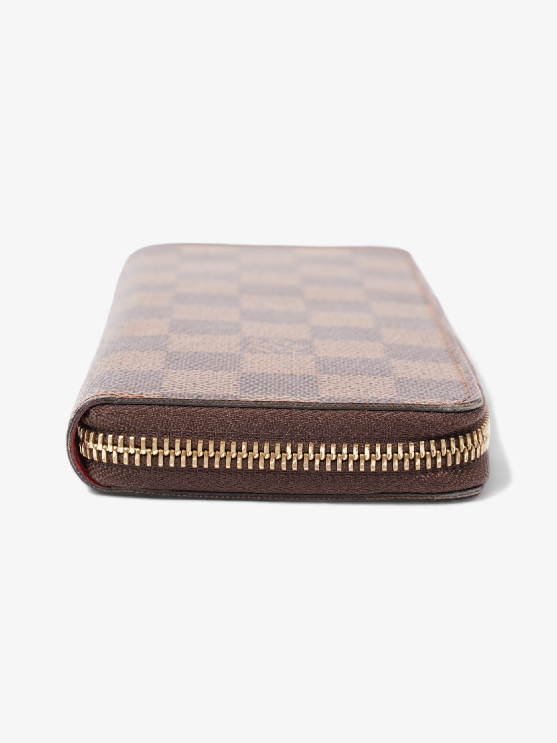 Louis Vuitton Clemence Wallet Monogram / Red Coated Canvas