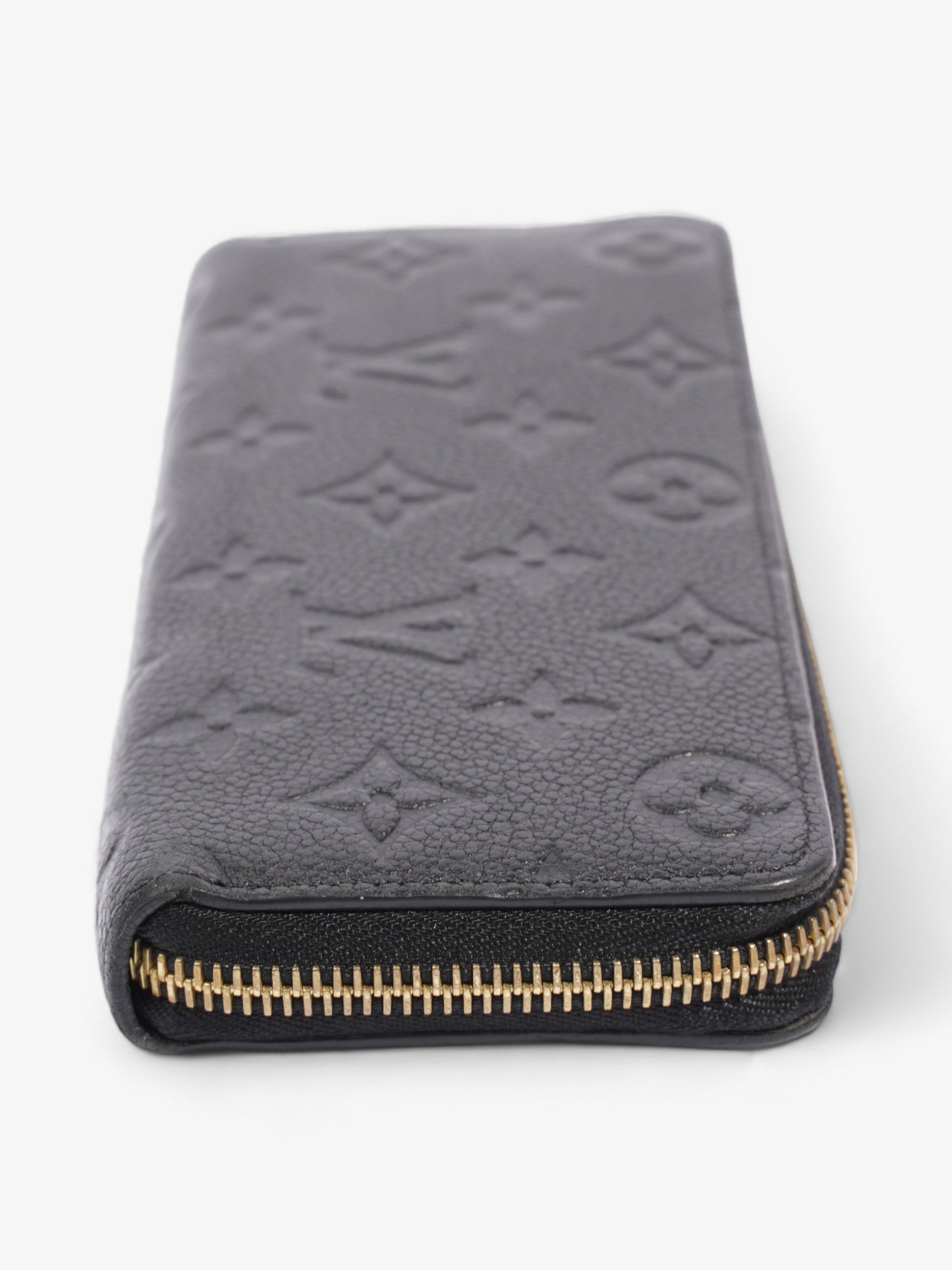 Louis Vuitton Clémence Wallet Black Leather