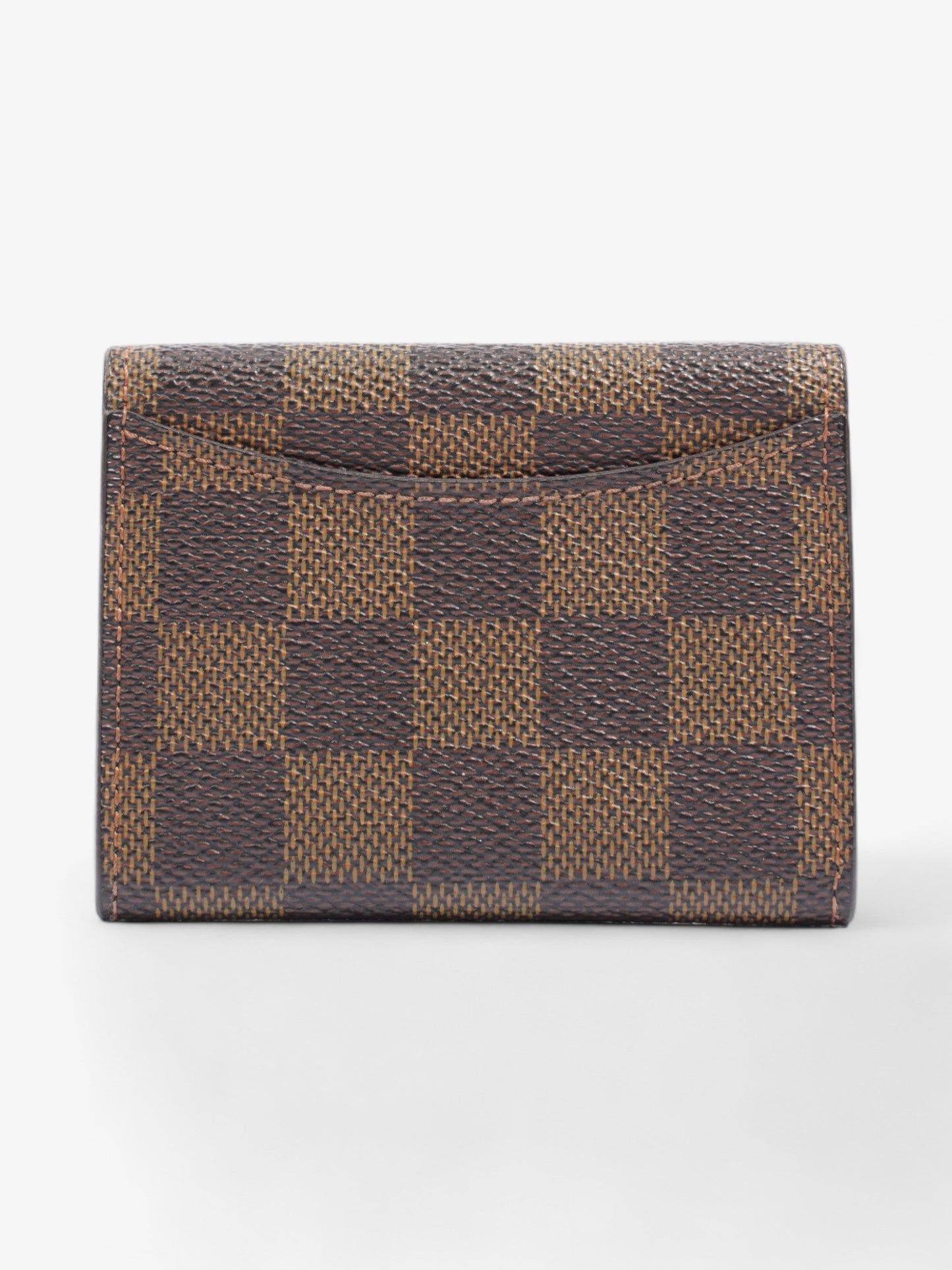 Louis Vuitton Coin Purse Damier Ebene Coated Canvas