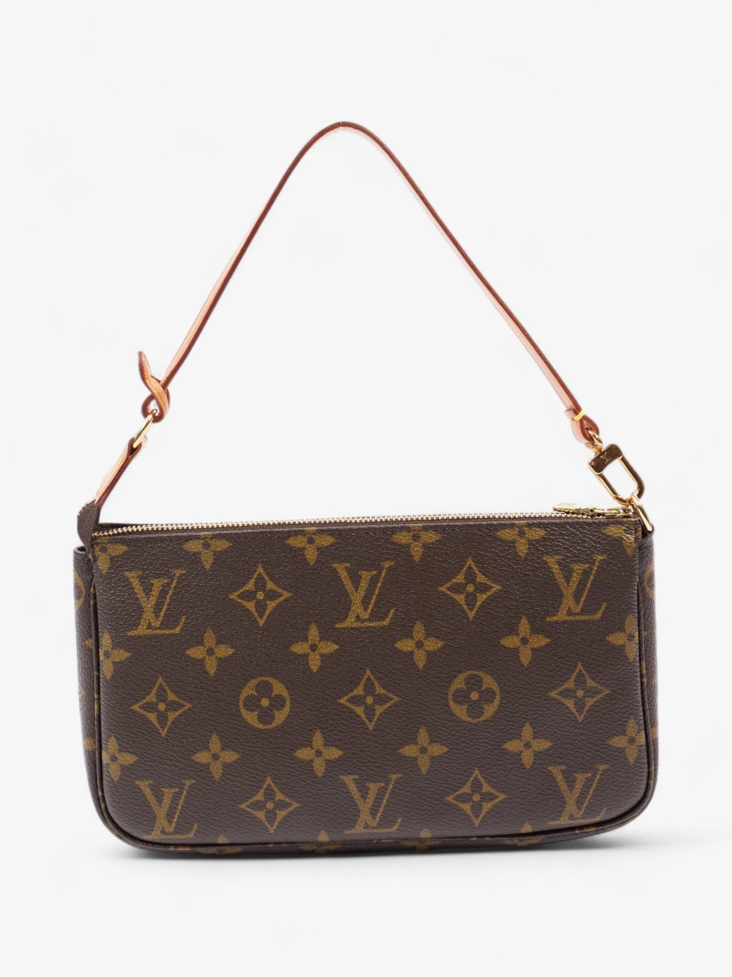 Louis Vuitton Mini Pochette Monogram Coated Canvas N/A