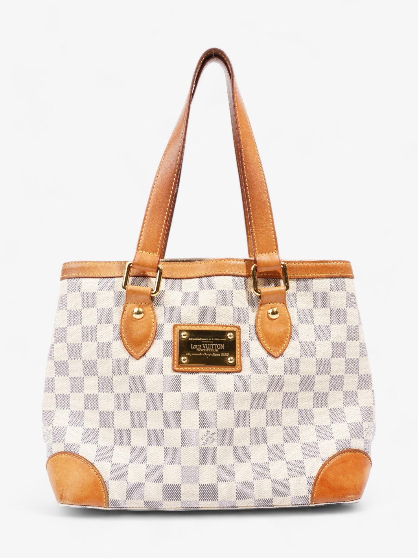 Louis Vuitton Hampstead Damier Azur Coated Canvas PM