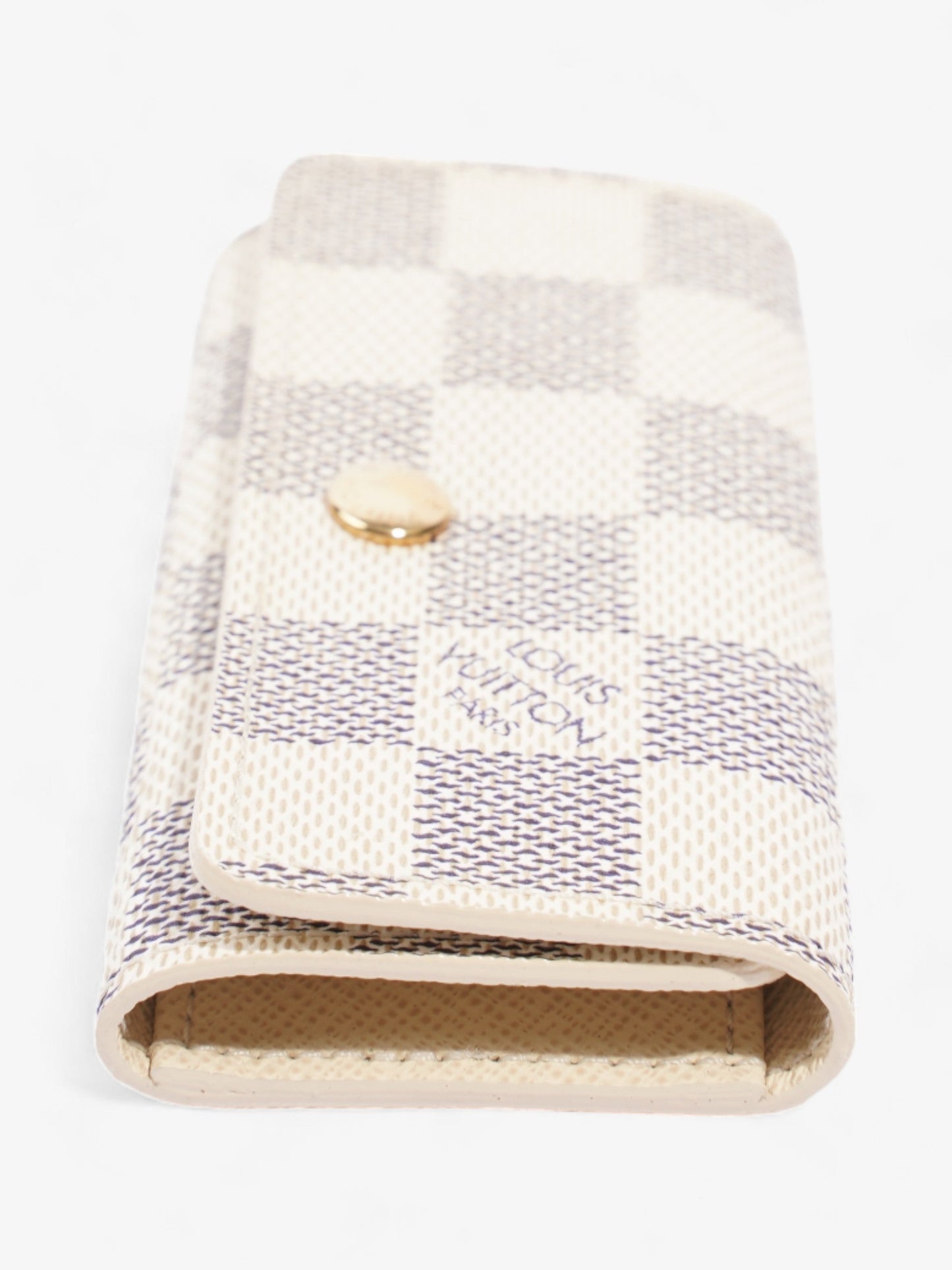 Louis Vuitton Multicles 4 Key Holder Damier Azur Coated Canvas