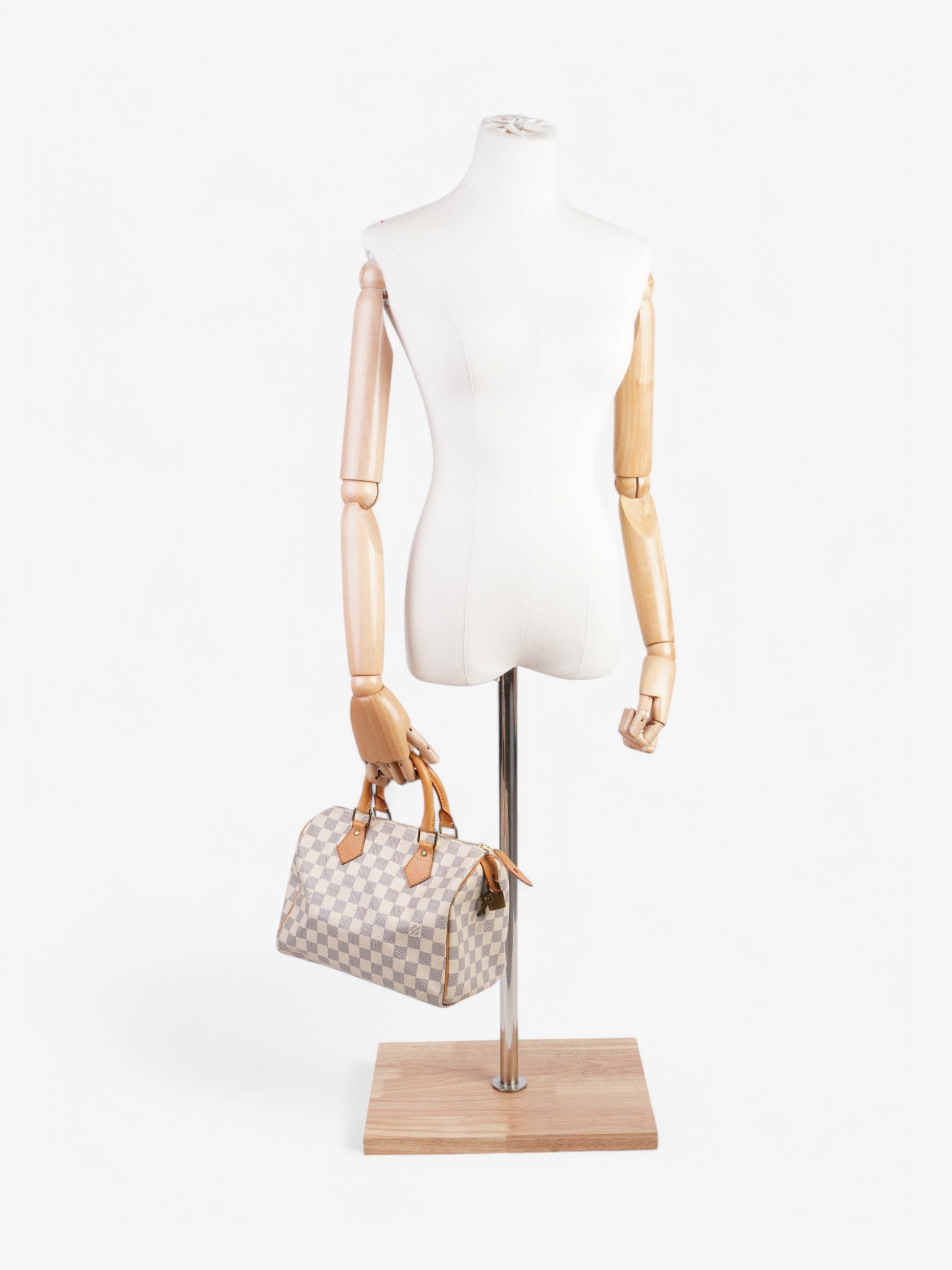 Louis Vuitton Speedy Damier Azur Coated Canvas 25
