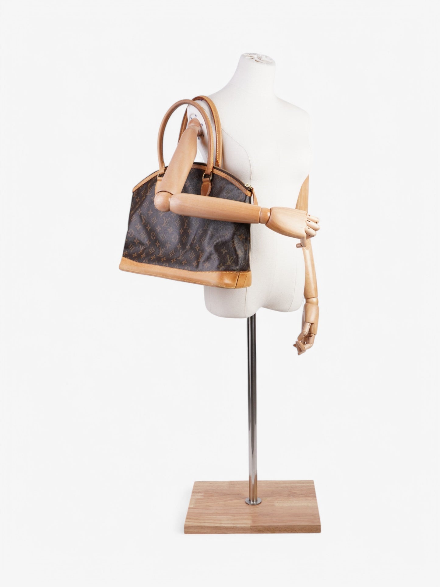 Louis Vuitton Lockit Horizontal Monogram Coated Canvas