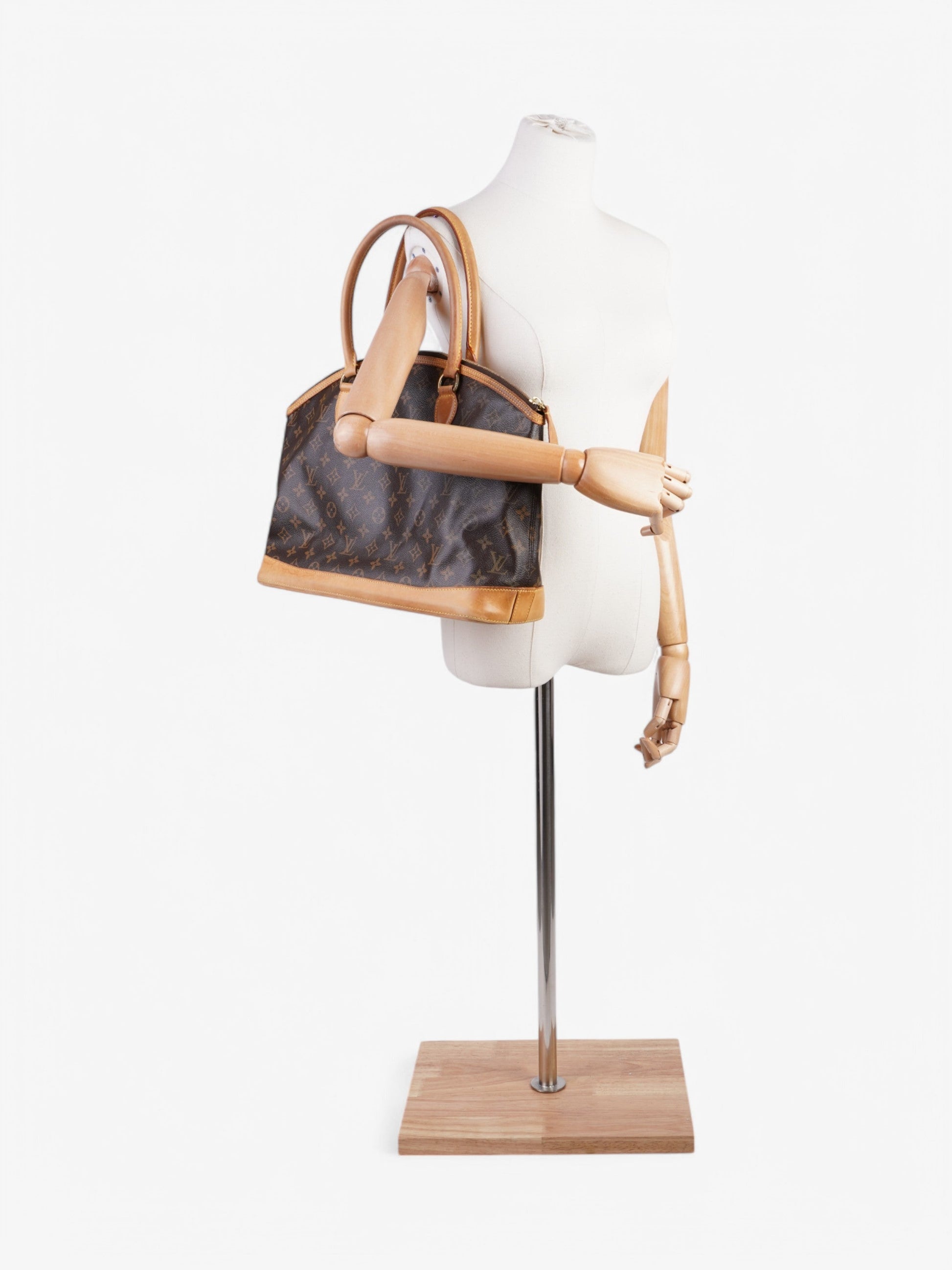 Louis Vuitton Lockit Horizontal Monogram Coated Canvas