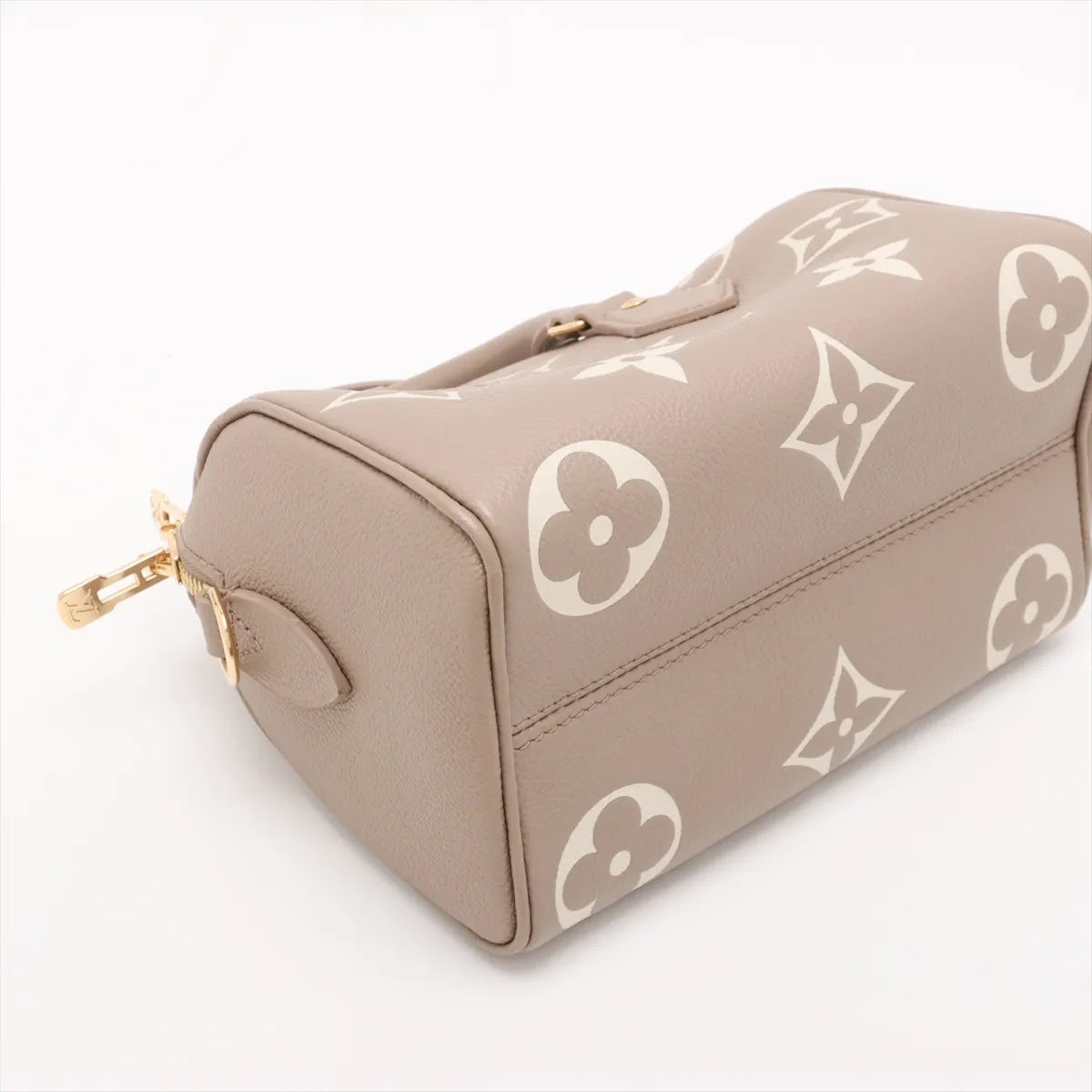 Louis Vuitton Creme BiColour Monogram Empreinte Leather Speedy 20 [Clearance Sale]