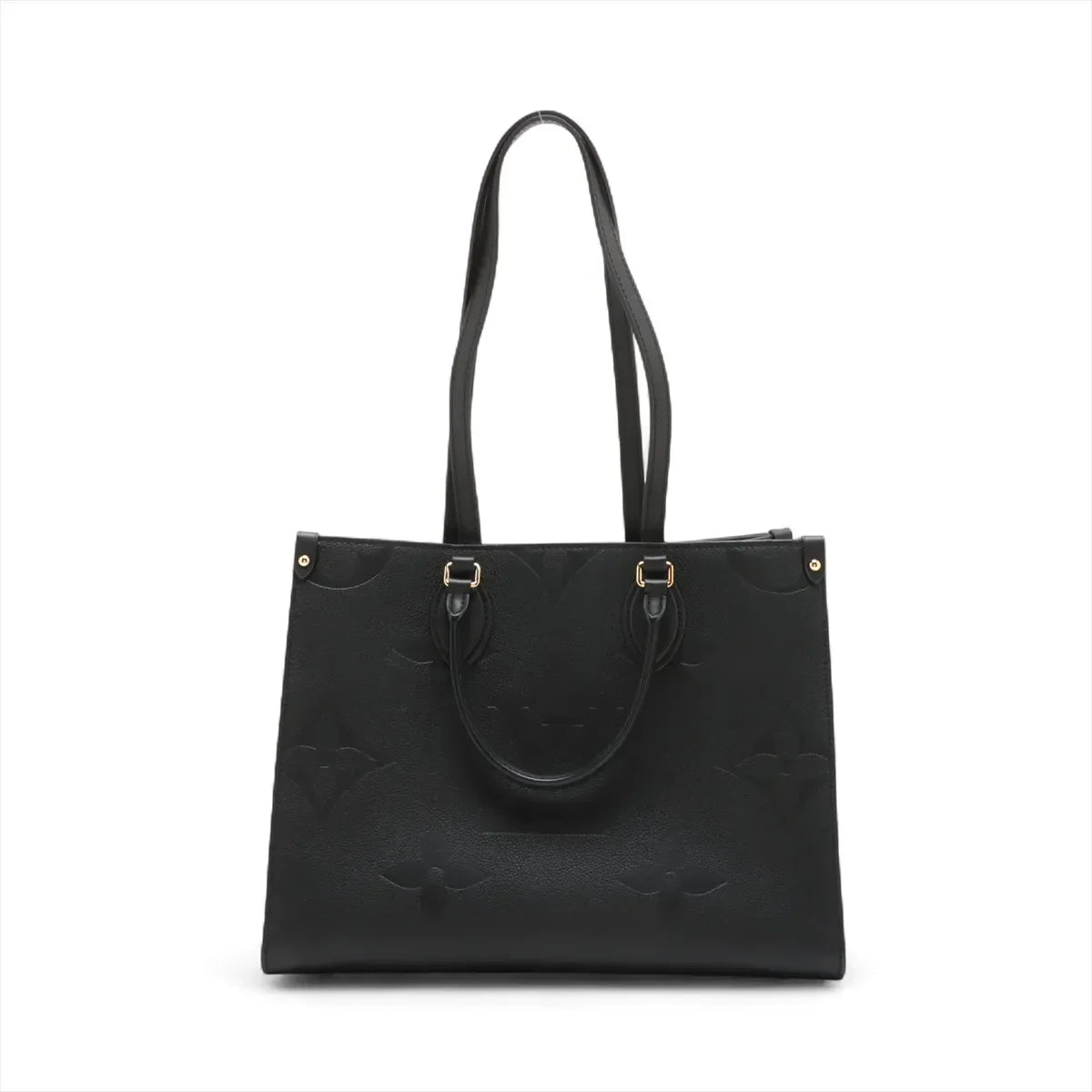 Louis Vuitton Black Monogram Empreinte Leather OnTheGo MM [Clearance Sale]