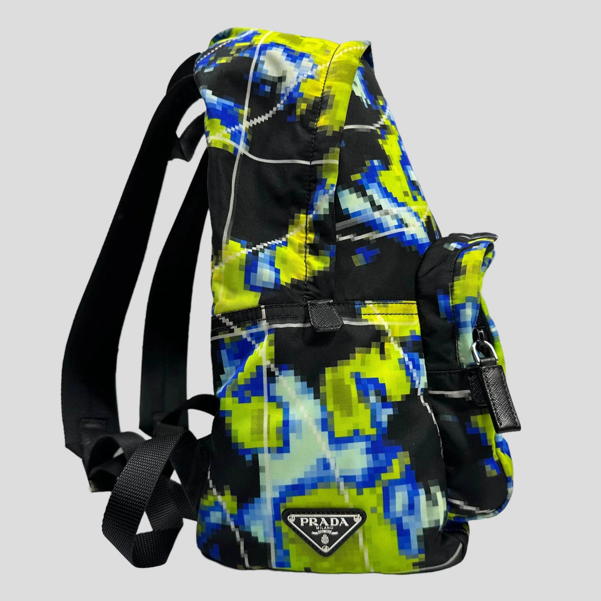 Prada SS17 Radar Nylon Tessuto Backpack + Dustbag & Cards